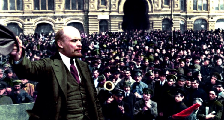 Lenin revolución de octubre
