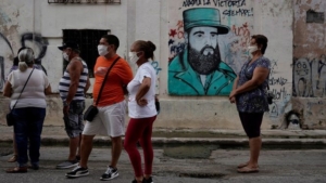 Cuba, 2020, colas, escasez