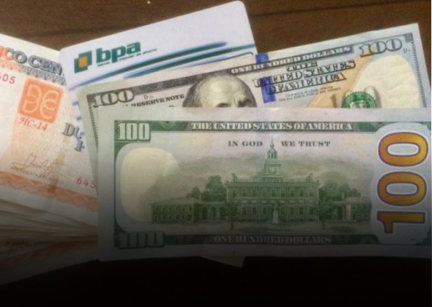 Dólar, Tarjetas, Cuba