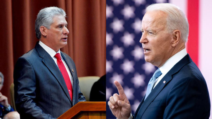 Miguel Díaz-Canel y Joe Biden, Cuba, Cumbre de las Américas