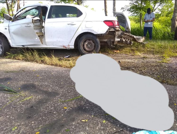 accidente de tránsito Cuba carro de turismo