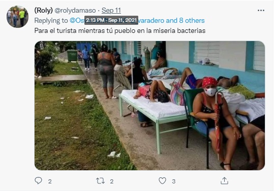 Cubanos reaccionan en Twitter