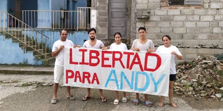 Familiares de Andy García Lorenzo reclaman su liberación