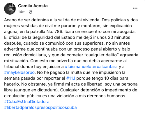 Camila Acosta periodista