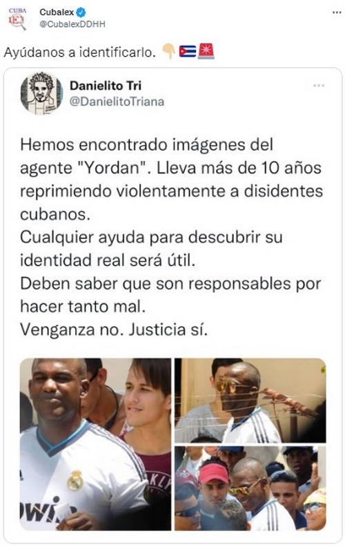 Cubalex asks to identify the agent “Yordan”, State Security repressor