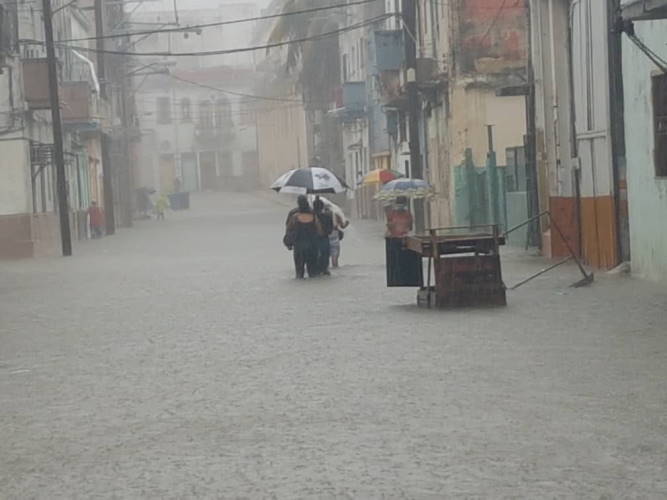 Inundaciones en La Habana, Lluvias