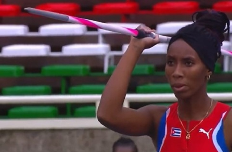 Yiselena Ballar, cubana, atletismo