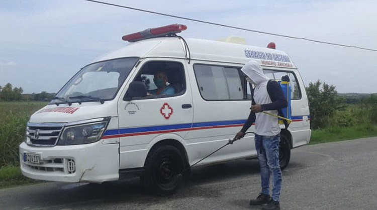 ambulancias, cubano, régimen