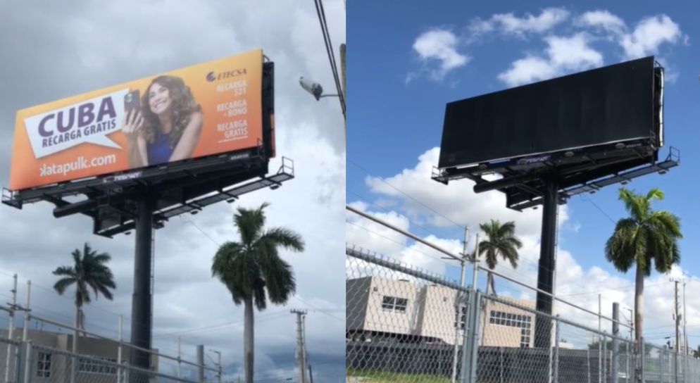 Katapulk ETECSA valla promocional Miami
