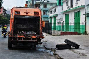basura, camiones, Centro Habana