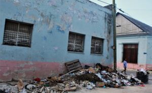 camiones, basura, Centro Habana