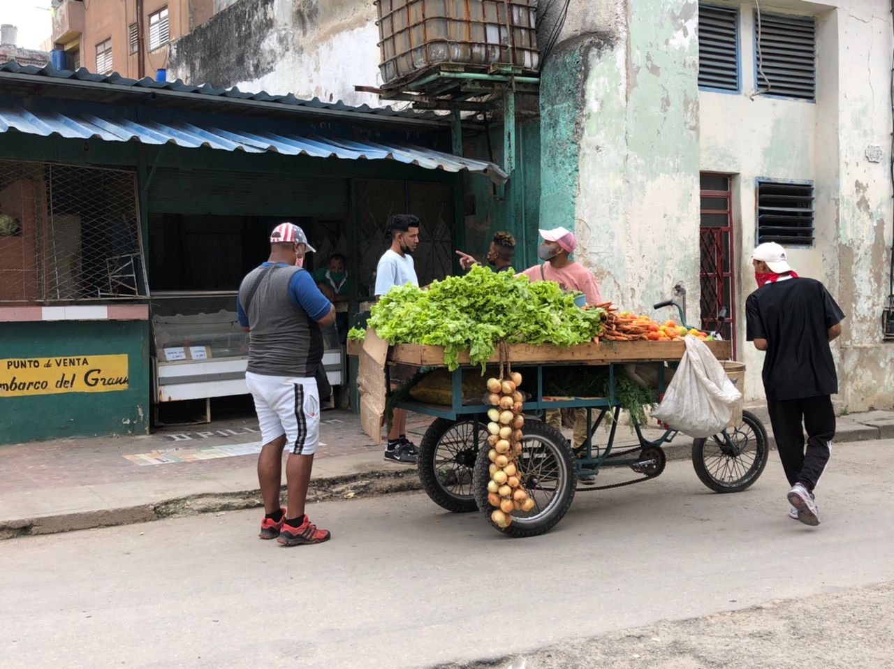 Cuba, carretilleros