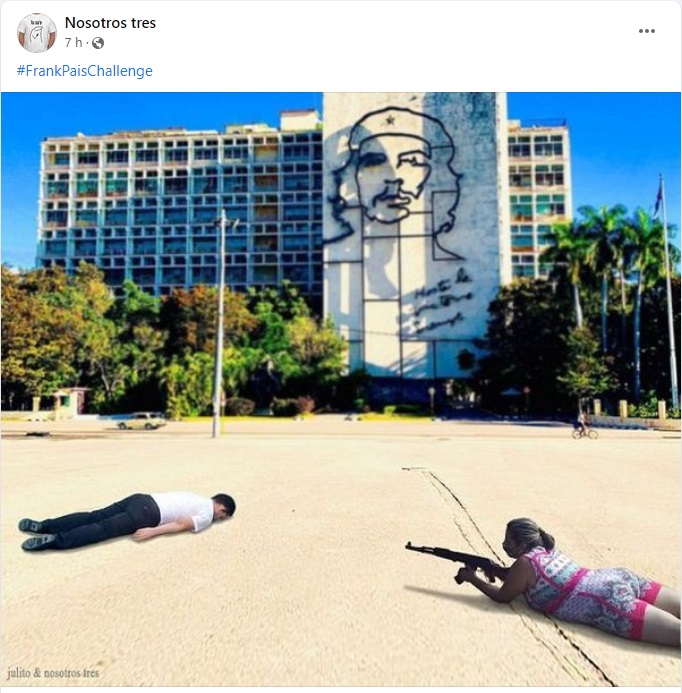 #FrankPaísChallenge: Cubans mock the regime on social media