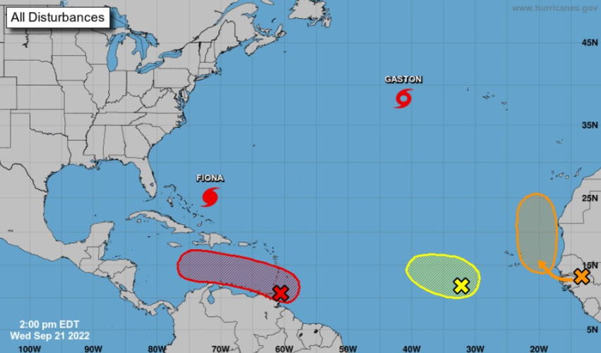 Onda tropical, Atlántico, Caribe, Cuba, NHC