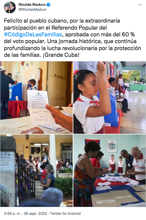 cubanos referendo 