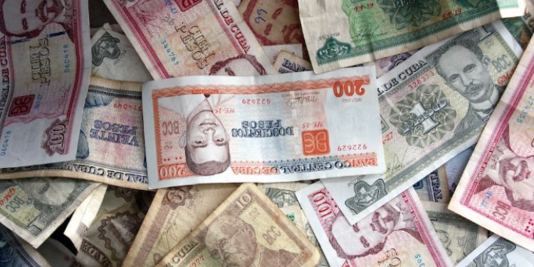 Peso cubano, billetes, Cuba, papel moneda