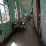 Collapsed Ambrosio Grillo Hospital in Santiago de Cuba due to dengue