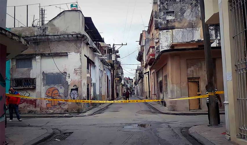 Barrio de San Isidro, en La Habana