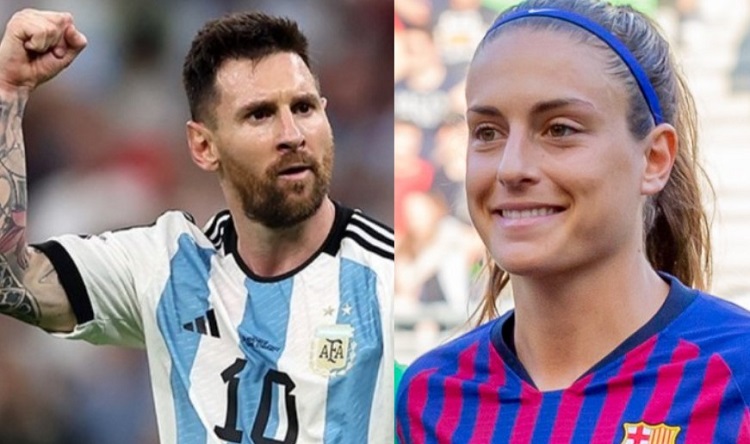 Messi, Alexia Putellas, AIPS, deportistas
