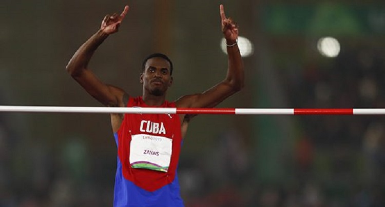 Luis Enrique Zayas, Cuba, atletismo