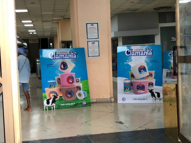 Clamanta Gustó: Cuban dairy products for those who have foreign currency