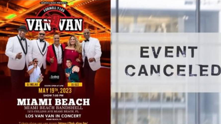 Los Van Van, Concierto, Miami Beach