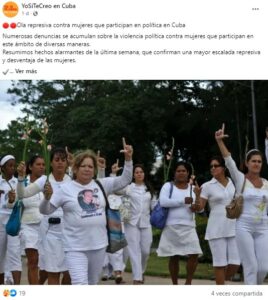 activistas, Cuba