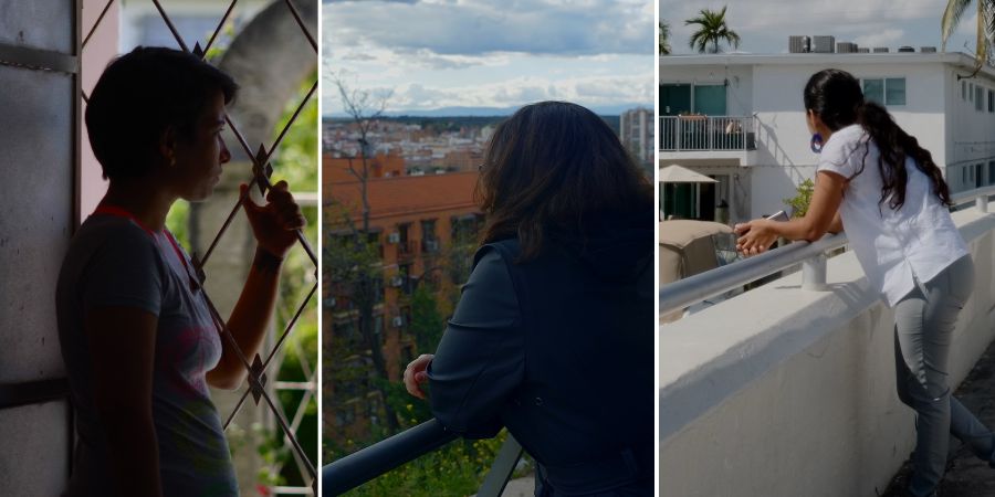 Daniela Rojo, Katherine Bisquet y Anamely Ramos, protagonistas del documental 'Mujeres que sueñan un país'