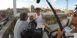 Fito Páez durante la filmación de 'La Habana de Fito'