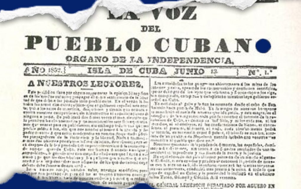 Una de las ediciones de 'La Voz del Pueblo Cubano'
