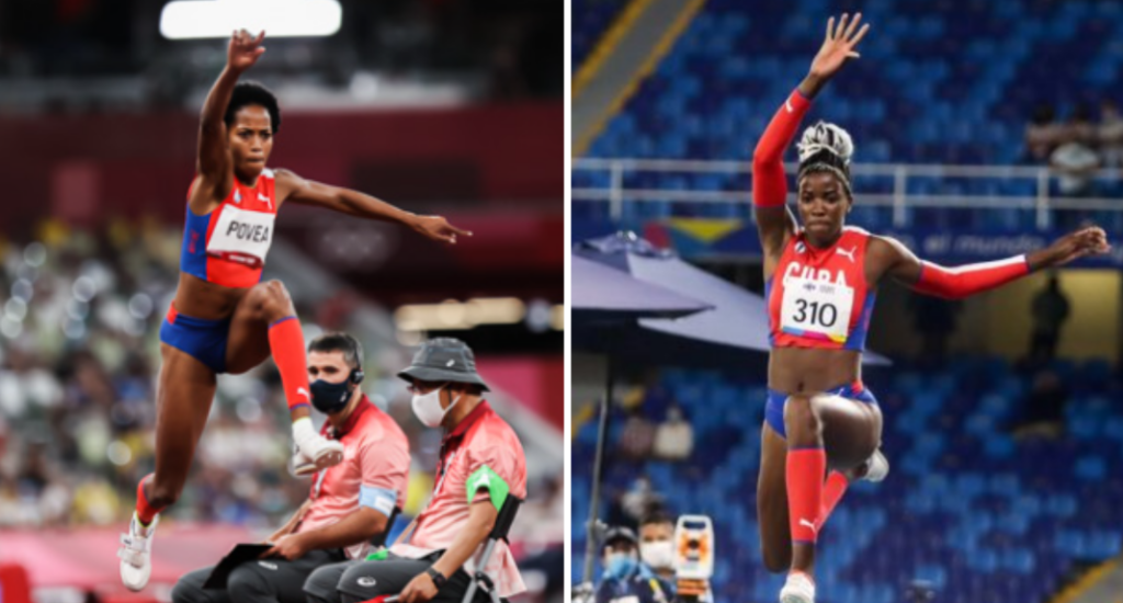Leyanis Pérez, cubanas, Liadagmis Povea, Mundial de Atletismo