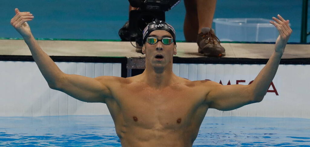 Michael Phelps en los Juegos Olímpicos Río 2016