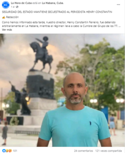 Henry Constantín, Seguridad del Estado, Cuba