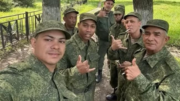Presuntos militares cubanos desplegados en el frente de Ucrania por Rusia
