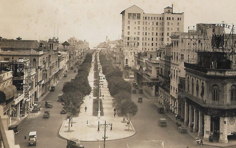 Paseo del Prado en 1928