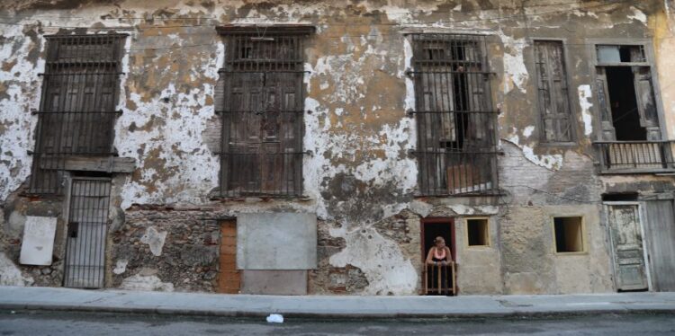 Un edificio de La Habana