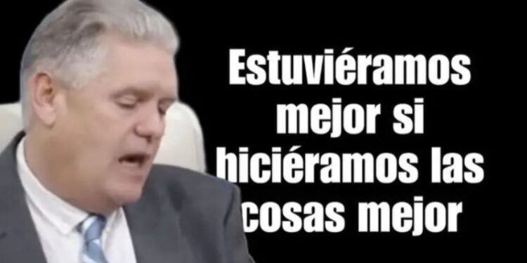 Meme dedicado al ministro de Economía de Cuba. Alejandro Gil Fernández