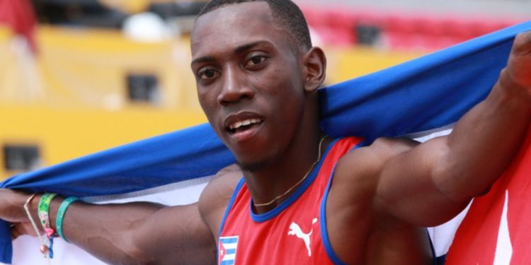 El atleta cubano Pedro Pablo Pichardo en 2015