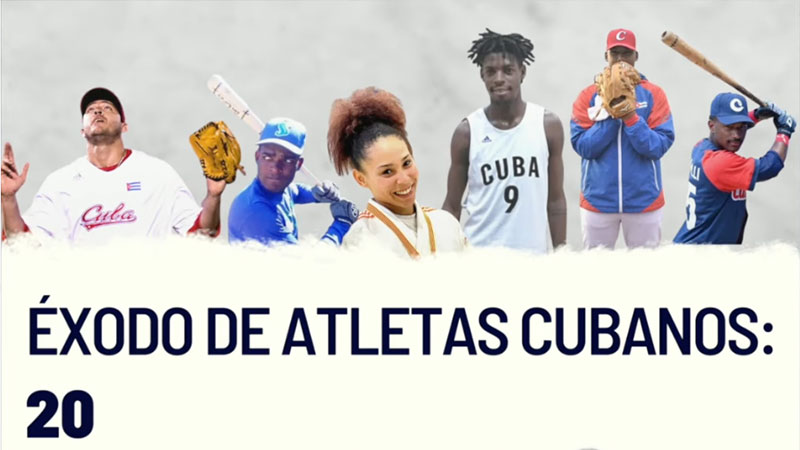 ÉXODO de DEPORTISTAS cubanos: 2022 comienza a RITMO de 2021