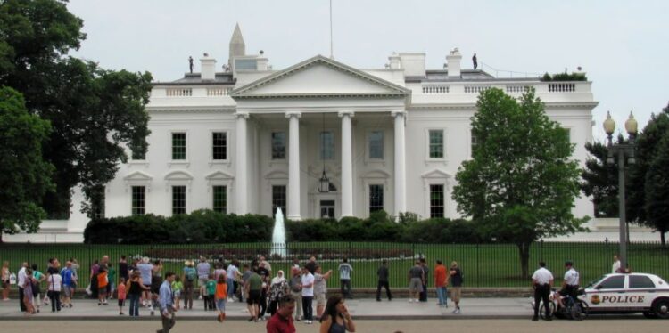 La Casa Blanca, en Washington D.C., EE.UU.