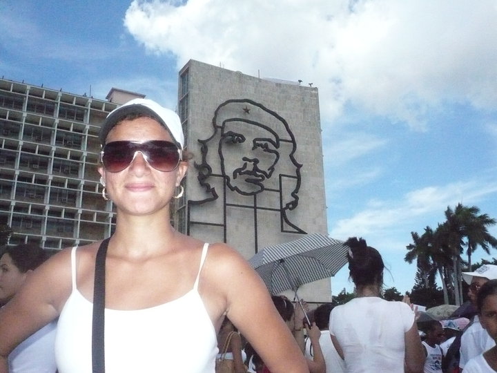 Anabel Campos de Castro, en La Habana, en 2010
