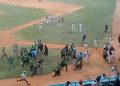Pelea durante partido de pelota en Cienfuegos