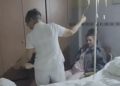 La turista canadiense Caroline Tétrault en un hospital de Cuba (Captura de pantalla - Radio Canadá)