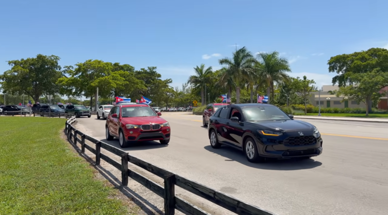 Caravana por la libertad de Cuba