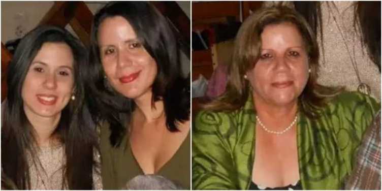 A la izquierda, Annalie Lilliam Rueda Cardero, actual pareja de Alejandro Castro Espín, y su hermana, Meurys Yisell Rueda Cardero. A la derecha, la madre de ambas, Ana Adis Cardero Pacheco
