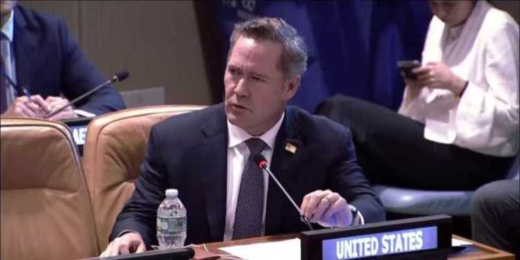 Tim Waltz, embajador de EE.UU. ante las Naciones Unidas