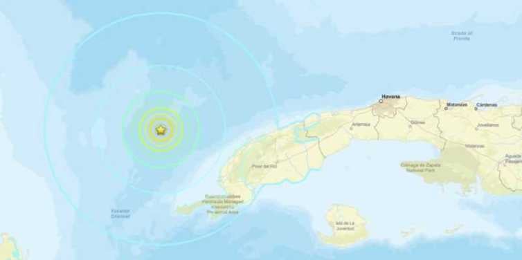 Epicentro del sismo