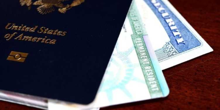 Pasaporte, residencia y permiso de trabajo en Estados Unidos