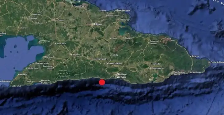 sismo, santiago de cuba
