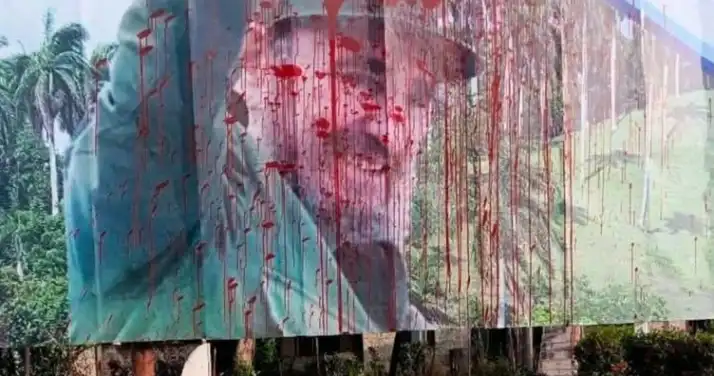 Fidel Castro, pintadas